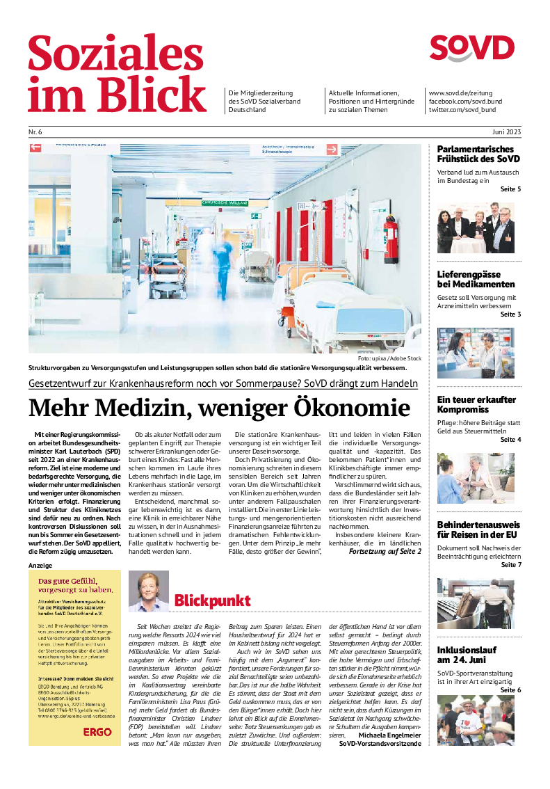 SoVD-Zeitung 06/2023 (Mitteldeutschland/Mecklenburg-Vorpommern)