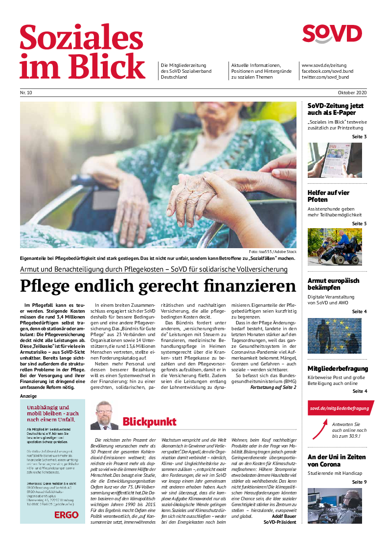 SoVD-Zeitung 10/2020 (Mitteldeutschland)
